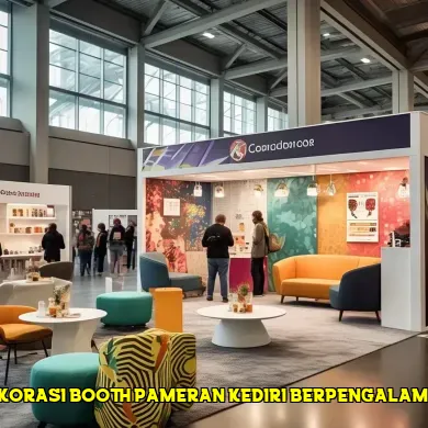 dekorasi booth pameran kediri berpengalaman